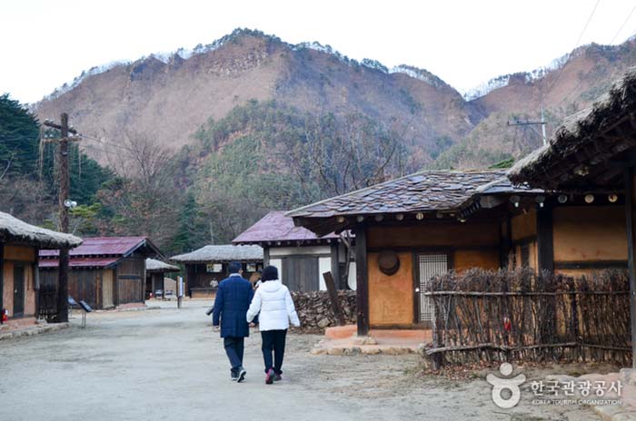 천포금광촌 전경