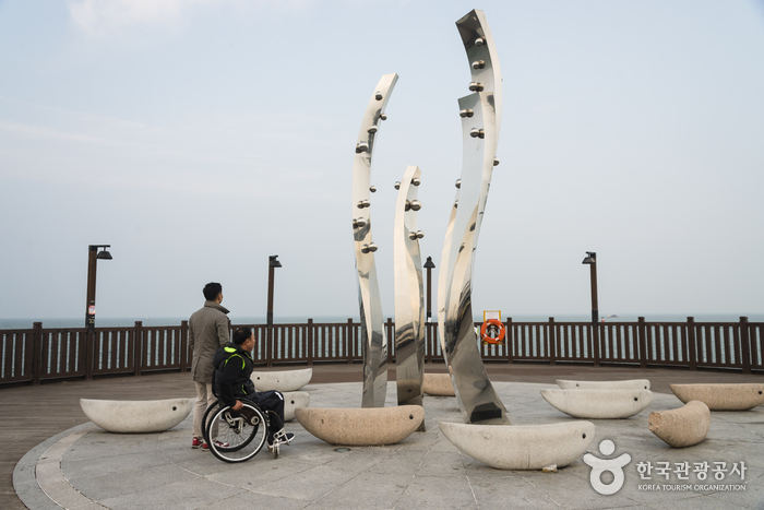 삽교호 바다공원 해상산책로 풍경 2