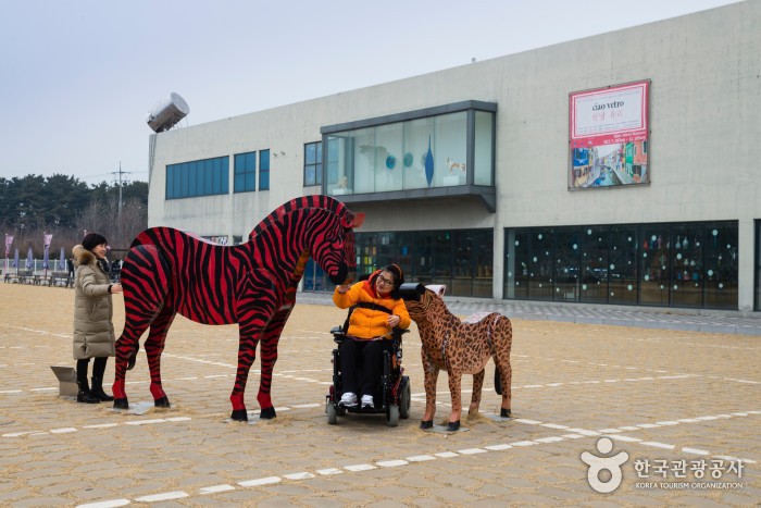 대부도 유리섬 야외조각공원