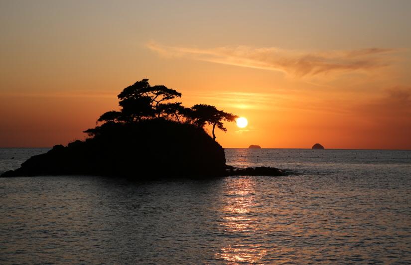 지질공원 중 한 곳인 솔섬