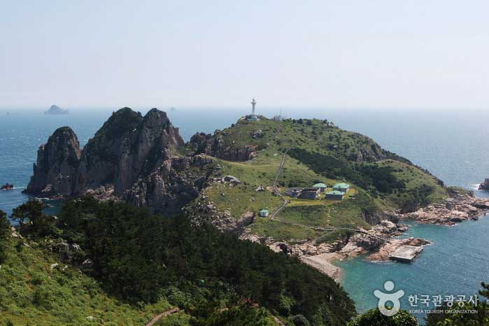 소매물도에서 바라본 등대섬