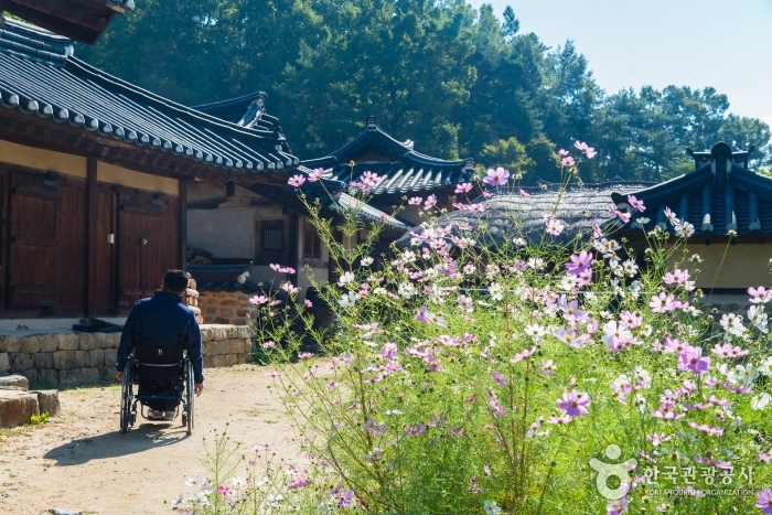 가을날의 무섬마을