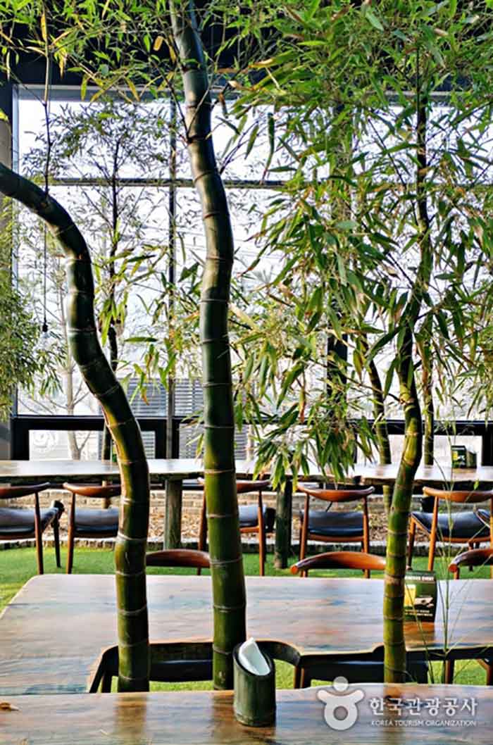 양평 소재 카페 겸 레스토랑 ‘뱀부314’