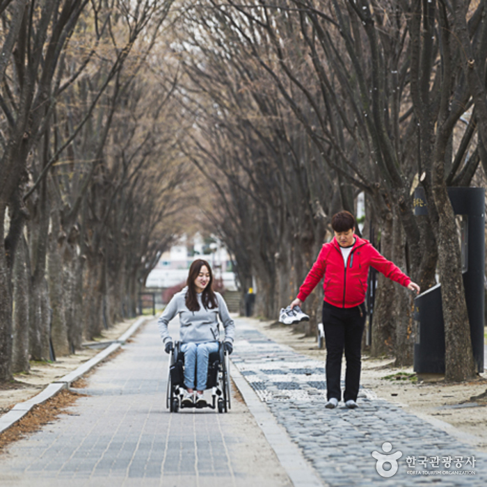 의암공원 산책로