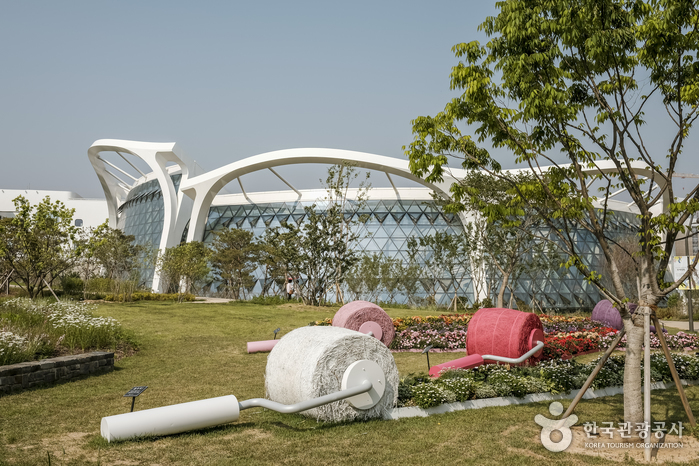 주제원에서 바라본 서울식물원 전경