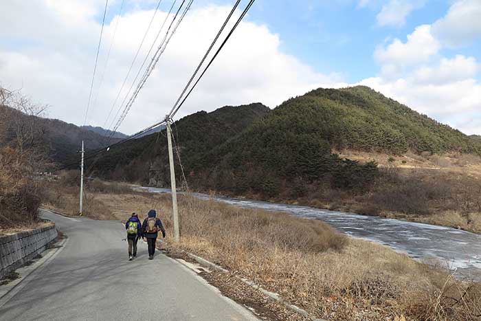 승부역에서 분천역까지 이어진 ‘낙동강 세평하늘길’