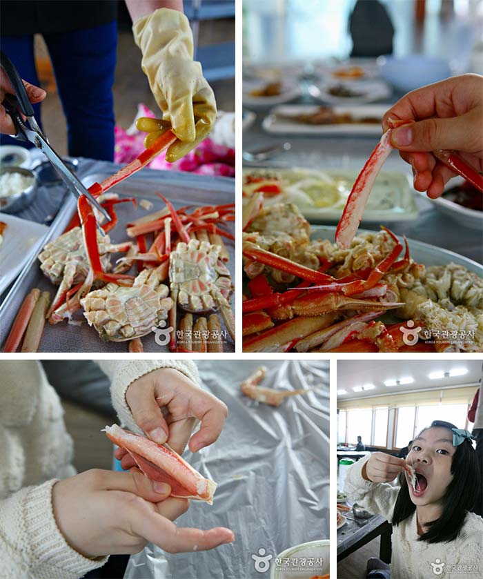 토실토실한 게살이 쏘옥