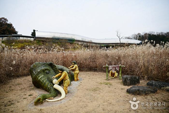 독특한 외관이 인상적인 전곡선사박물관