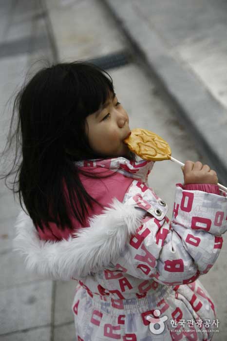 달고나가 세상에서 제일 맛있다는 아이