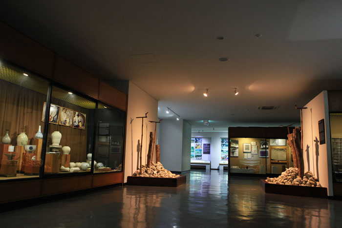 온양민속박물관의 전시장 모습