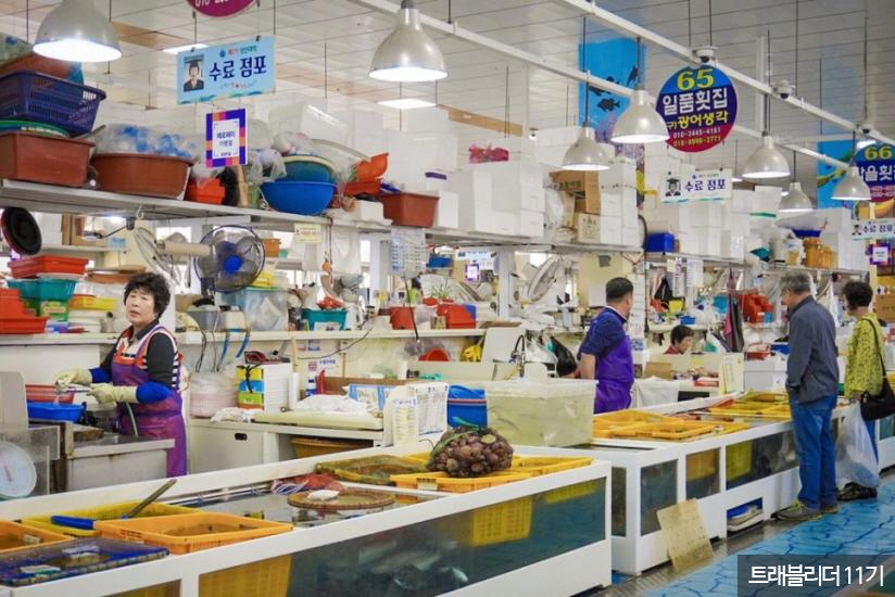 사천 용궁 시장