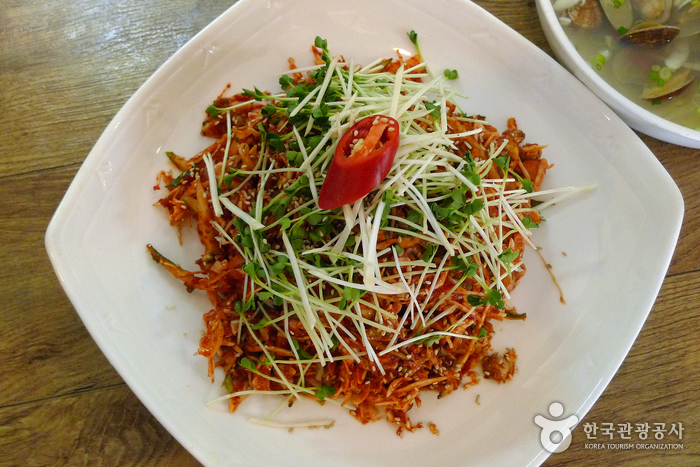 바지락회무침
